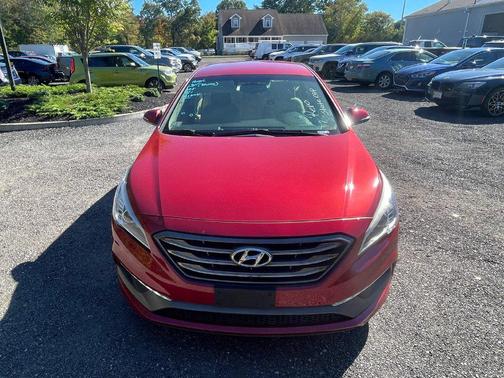 Scarlet Red 2017 Hyundai SONATA Sport