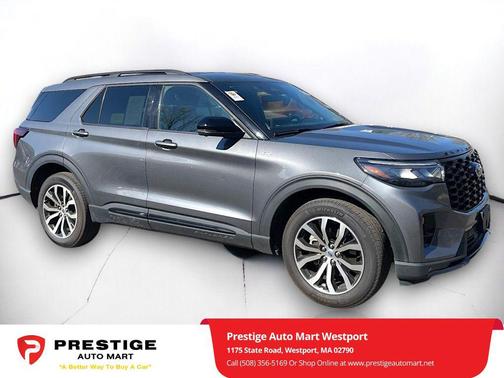 Carbonized Gray Metallic 2025 Ford Explorer ST-Line