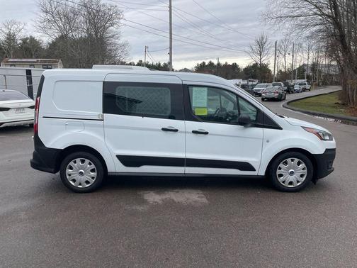 Frozen White 2022 Ford Transit Connect XL Cargo Van