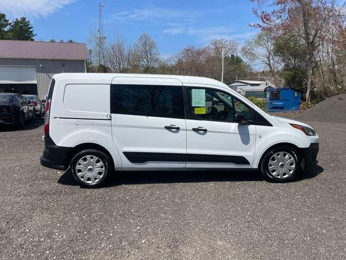Frozen White 2022 Ford Transit Connect XL Cargo Van