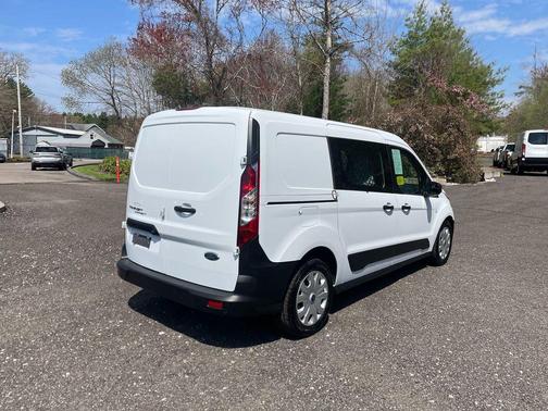 Frozen White 2022 Ford Transit Connect XL Cargo Van