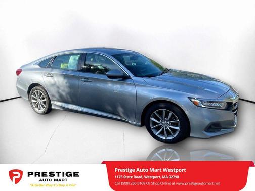Lunar Silver Metallic 2021 Honda Accord LX 1.5T