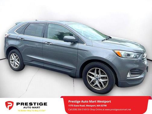 Carbonized Gray Metallic 2021 Ford Edge SEL