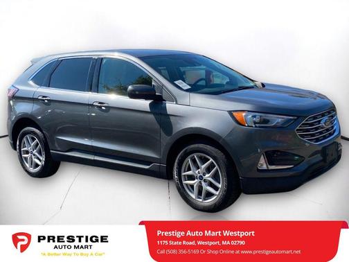 Carbonized Gray Metallic 2021 Ford Edge SEL