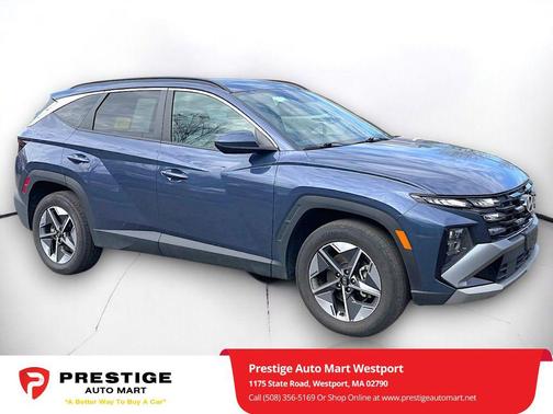Atlantis Blue 2025 Hyundai TUCSON SEL