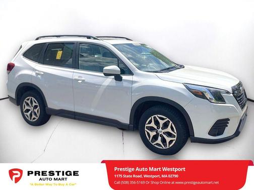 Crystal White Pearl 2023 Subaru Forester Premium