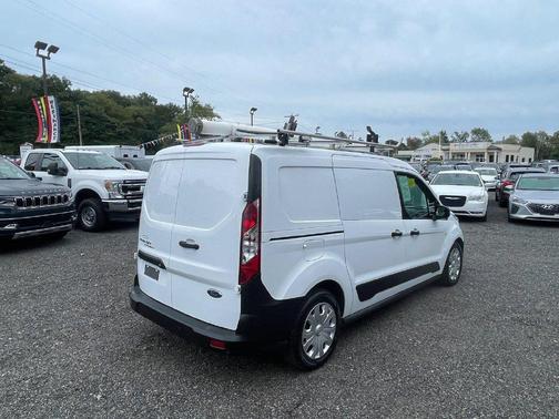 Frozen White 2020 Ford Transit Connect XL Cargo Van
