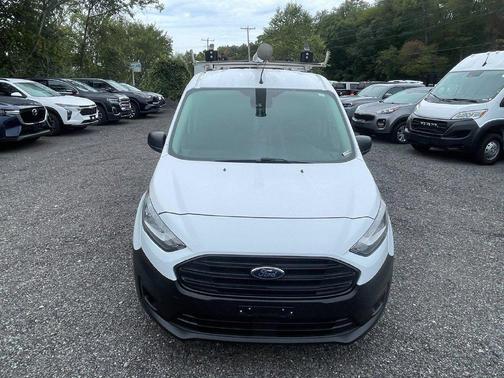 Frozen White 2020 Ford Transit Connect XL Cargo Van