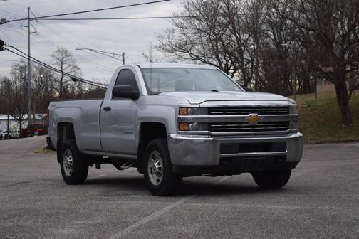 Gray 2015 Chevrolet Silverado 2500 WT Truck