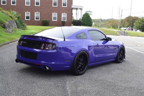 Purple 2013 Ford Mustang GT Premium