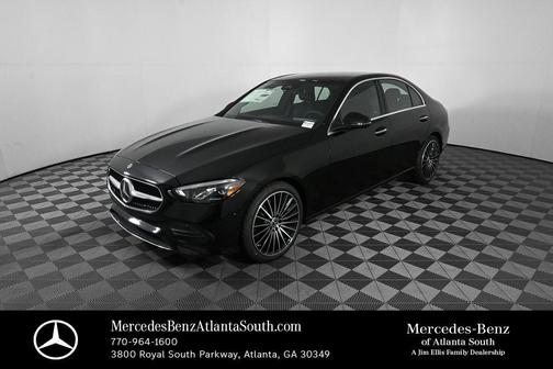 Black 2026 Mercedes-Benz C-Class C 300