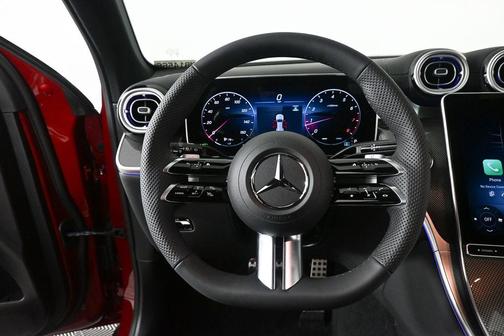 Red 2026 Mercedes-Benz GLC 300 Base