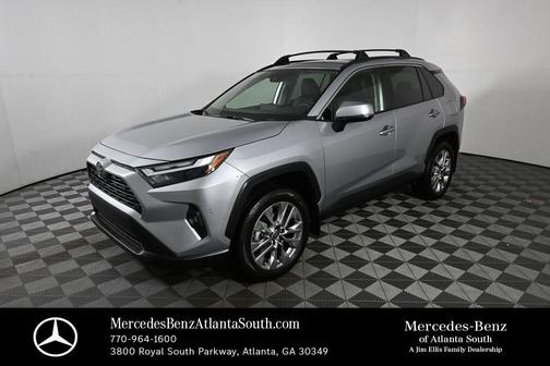 Silver Sky Metallic 2025 Toyota RAV4 XLE Premium