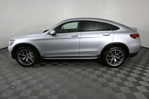 Cirrus Silver Metallic 2023 Mercedes-Benz GLC 300 4MATIC Coupe
