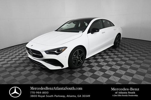 White 2026 Mercedes-Benz CLA 250 Base