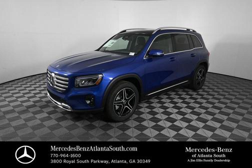 Blue 2026 Mercedes-Benz GLB 250 Base