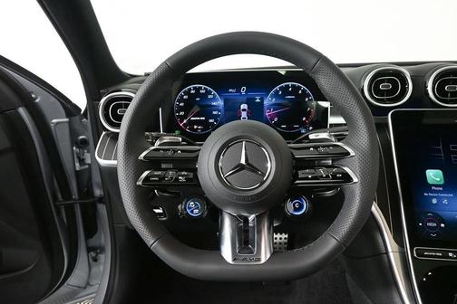 Cirrus Silver Metallic 2026 Mercedes-Benz AMG C 43 Base 4MATIC