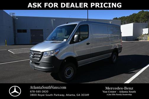 Silver 2026 Mercedes-Benz Sprinter 2500 Standard Roof