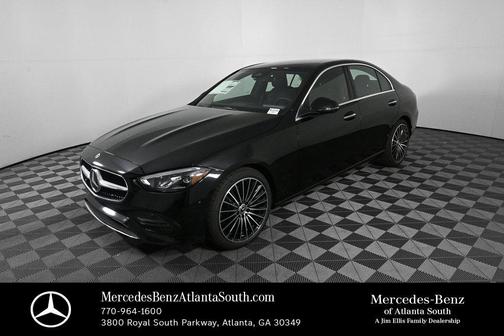 Black 2026 Mercedes-Benz C-Class C 300