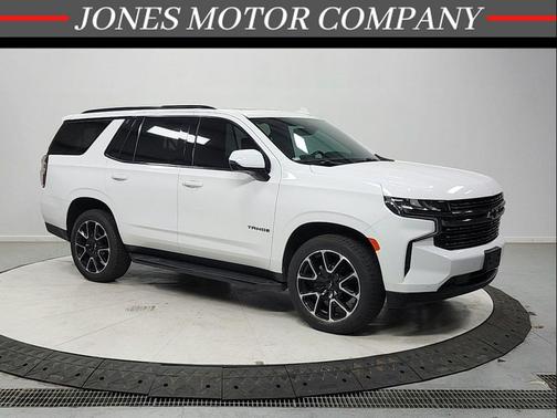 Summit White 2021 Chevrolet Tahoe RST