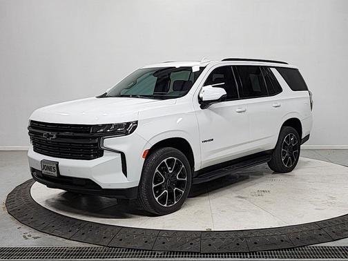 Summit White 2021 Chevrolet Tahoe RST