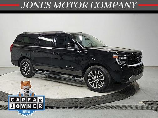 AGATE BLACK METALLIC 2025 Ford Expedition Max Platinum