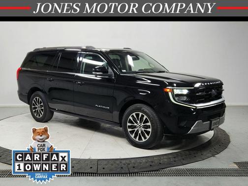 AGATE BLACK METALLIC 2025 Ford Expedition Max Platinum