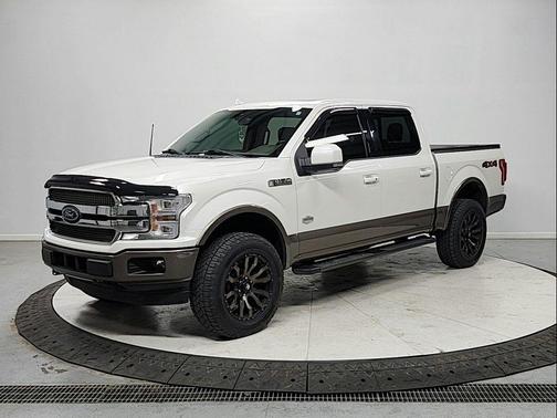 WHITE PLATINUM METALLIC TC 2019 Ford F-150 King Ranch