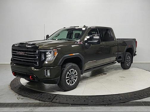 Forest Metallic 2022 GMC Sierra 2500 AT4