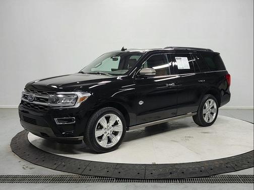 AGATE BLACK METALLIC 2023 Ford Expedition King Ranch