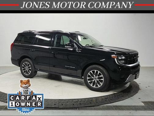 AGATE BLACK METALLIC 2025 Ford Expedition Platinum