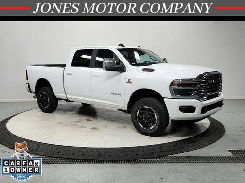 Bright White Clearcoat 2025 RAM 2500 Laramie Crew Cab 4x4 6'4' Box