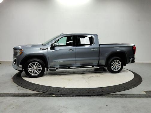 Satin Steel Metallic 2020 GMC Sierra 1500 SLT
