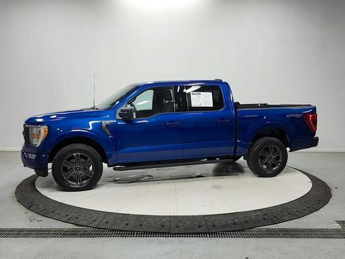 ATLAS BLUE METALLIC 2023 Ford F-150 XLT