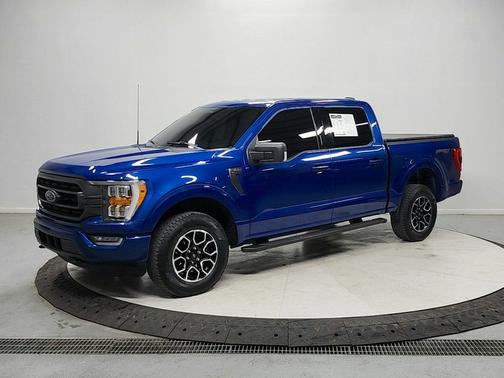 Atlas Blue Metallic 2023 Ford F-150 XLT