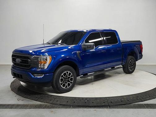 Atlas Blue Metallic 2023 Ford F-150 XLT
