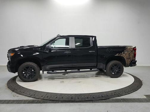 Black 2024 Chevrolet Silverado 1500 Custom Trail Boss