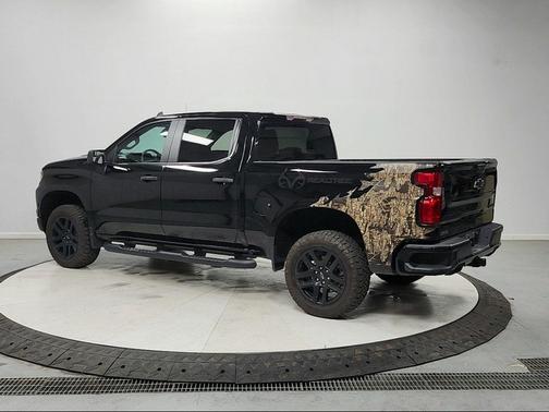 Black 2024 Chevrolet Silverado 1500 Custom Trail Boss