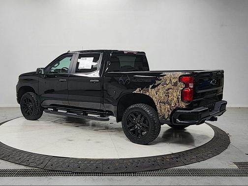 Black 2024 Chevrolet Silverado 1500 Custom Trail Boss