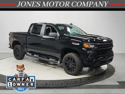 Black 2024 Chevrolet Silverado 1500 Custom Trail Boss