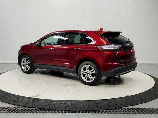 Ruby Red Metallic Tinted Clearcoat 2018 Ford Edge Titanium