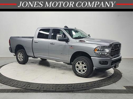 Billet Silver Metallic Clearcoat 2024 RAM 2500 Laramie Crew Cab 4x4 6'4' Box