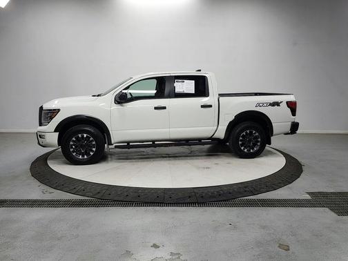 Glacier White 2023 Nissan Titan PRO-4X
