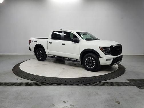 Glacier White 2023 Nissan Titan PRO-4X