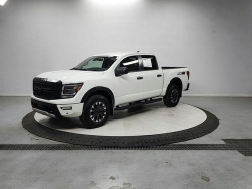 Glacier White 2023 Nissan Titan PRO-4X