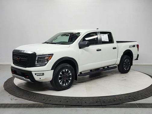 Glacier White 2023 Nissan Titan PRO-4X