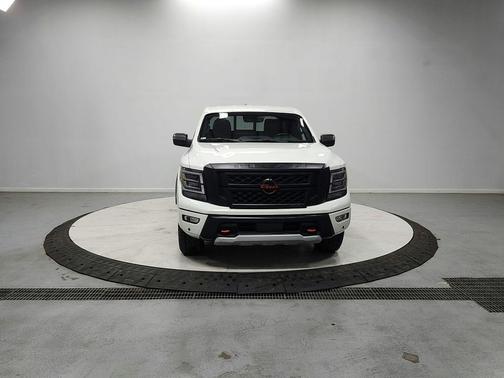 Glacier White 2023 Nissan Titan PRO-4X