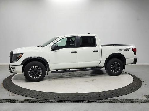 Glacier White 2023 Nissan Titan PRO-4X