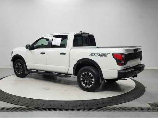Glacier White 2023 Nissan Titan PRO-4X