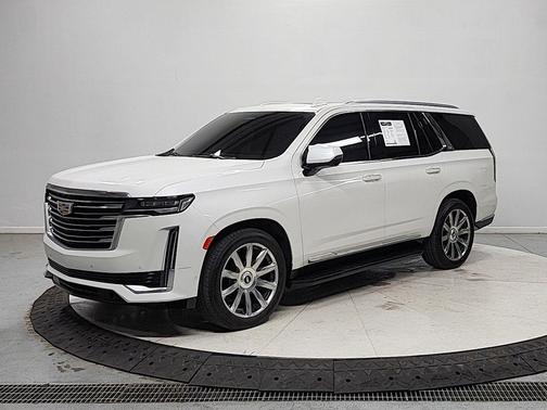 Crystal White Tricoat 2021 Cadillac Escalade Premium Luxury Platinum